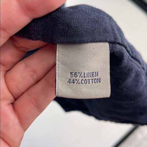 True Measure linen cotton light weight unlined sport coat blazer sz M - Picture 6 of 7